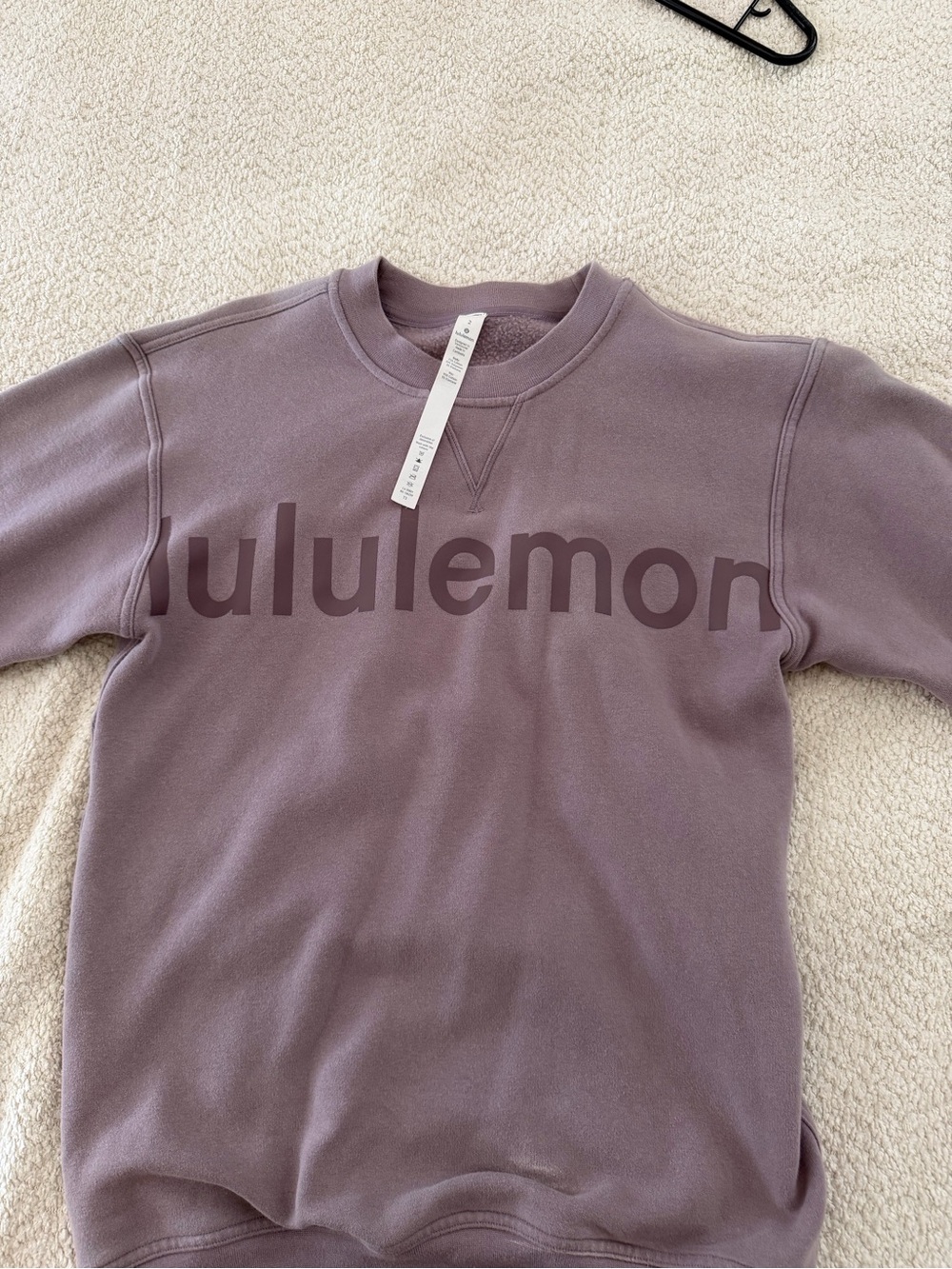 lululemon athletica Kids' Dusty Mauve Crewneck Sweatshirt